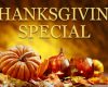 Thanksgiving Special Valid through the month of November!